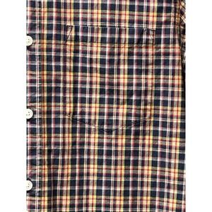 J.Crew-Tailoredโ by J.Crew Men's Small Multicolor Plaid Button Down Cotton Woven